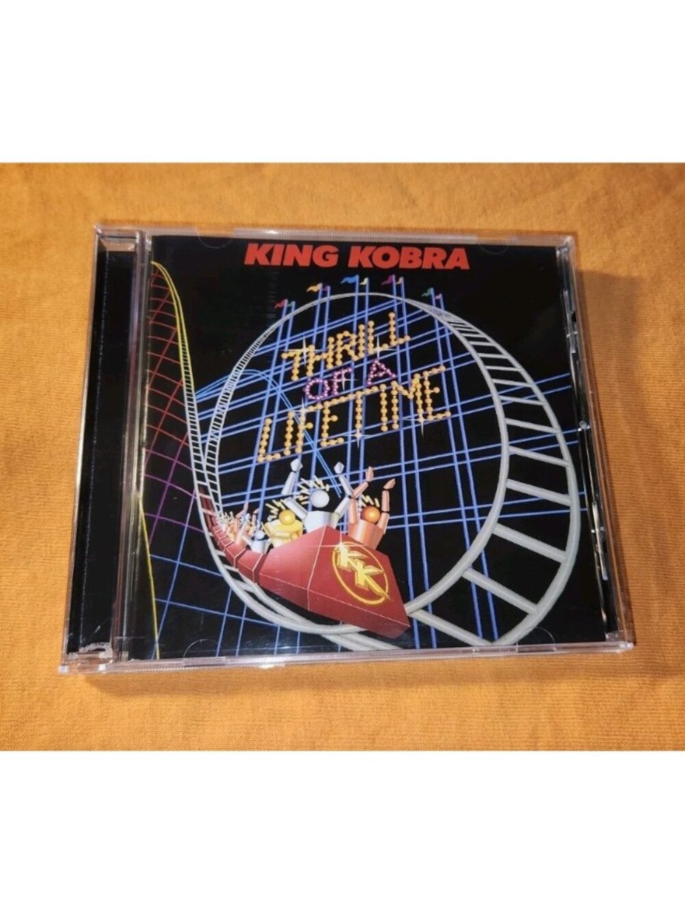 KING KOBRA cd THRILL OF A LIFETIME  mark free marcie free axe killer 2007
